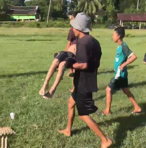 Jasad Bocah Korban Tenggelam di Sungai Kuantan Akhirnya Di Temukan