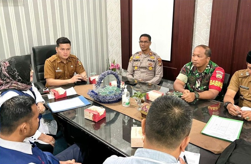 Sekcam Binawidya Hadiri Musyawarah dan Donor Darah Bareng PMI dalam Rangka HUT Kota Pekanbaru