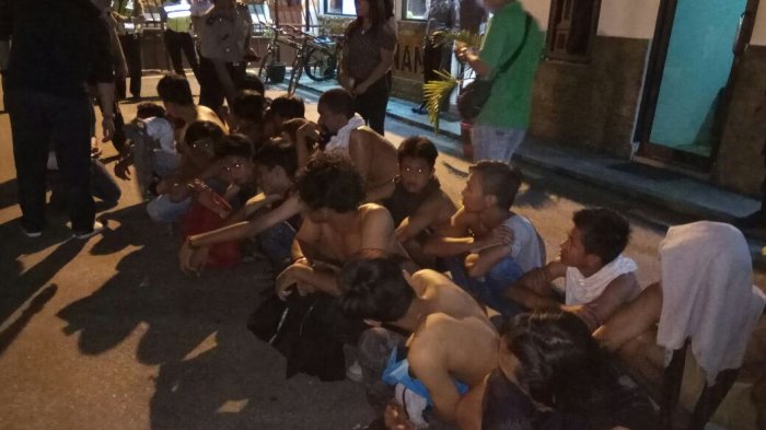 Ngelem dan Mabuk, 20 Muda-mudi di Pangkalankerinci Diangkut Polisi