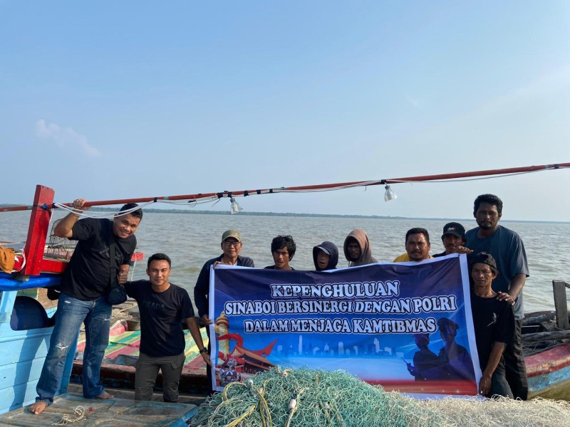 Cegah Konflik Nelayan, Polda Riau Jalin Silaturahmi dengan Masyarakat Sinaboi dan Bagan Siapiapi