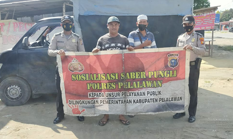 Polsek Bandar Sei Kijang Imbau Pengemudi Truk Laporkan Aksi Pungli