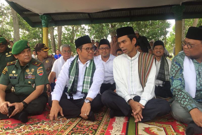 Ust Somad: Semoga Cak Imin Next Presiden. Eh, Wapres Ya? 