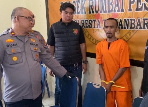 Bobol Rumah Kosong Saat Lebaran, Residivis di Pekanbaru Dilumpuhkan Polisi