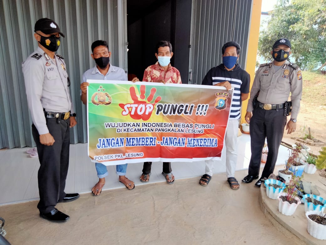 Cegah Praktik Pungli, Polsek Pangkalan Lesung Minta Masyarakat Melapor Jika Terjadi