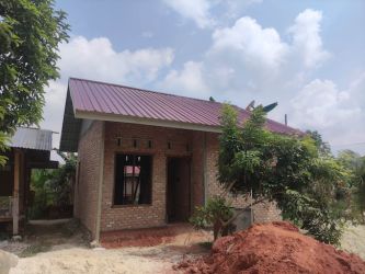 Pembangunan 45 Unit Rumah Layak Huni di Pekanbaru Terus Digesa