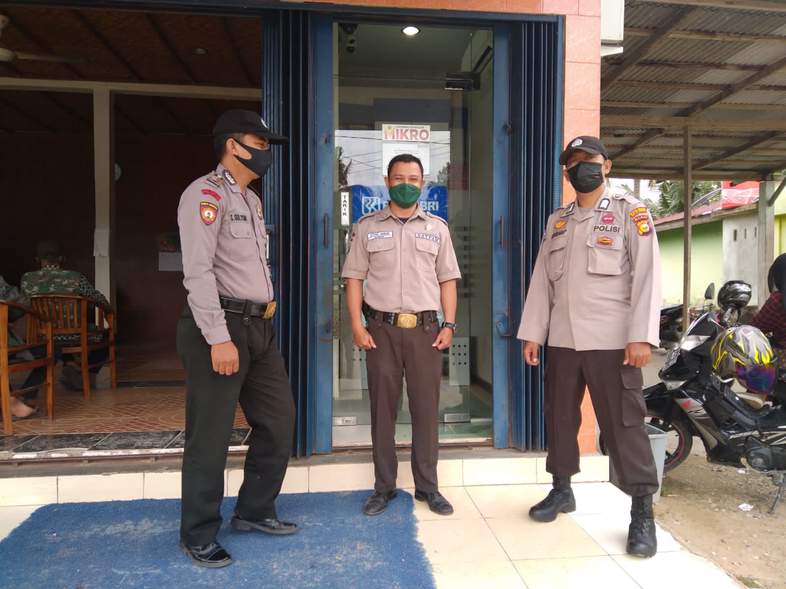 Hindari Aksi C3 dan Penyebaran Covid-19, Polsek Bunut Gelar Patroli