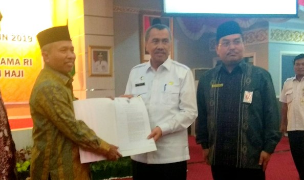 Sertifikat Sudah Diterima Gubri, Riau Resmi Jadi Embarkasi Haji Antara
