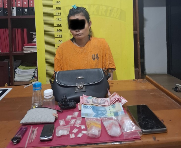 Janda Dua Anak di Inhu Terjerat Narkoba, Ikuti Jejak Mantan Suami di Balik Jeruji
