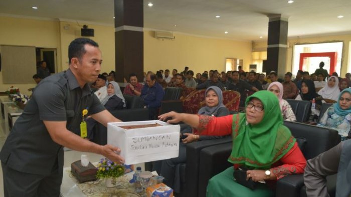 Unilak Galang Bantuan untuk Rohingya, 15 Menit Terkumpul Rp10 Juta di Sela-sela Wirid dan Pengajian