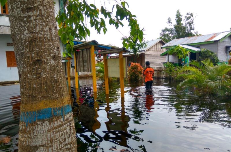 Wardan Instruksikan BPBD Inhil Dirikan Posko Siaga Banjir di Kecamatan Batang Tuaka