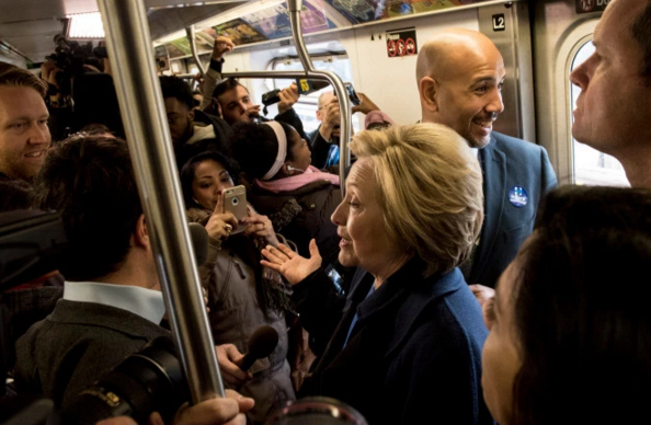 Kampanye di Kereta Api, Hillary Clinton Terancam Penjara 10 Hari