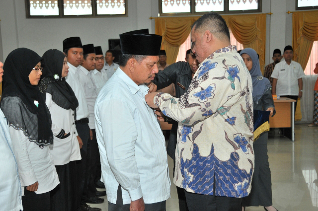 Pengurus Perwakilan Badan Wakaf Indonesia Kabupaten Inhu Dikukuhkan