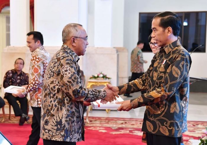 Gubernur Riau Terima DIPA dari Presiden Rp21,3 Triliun