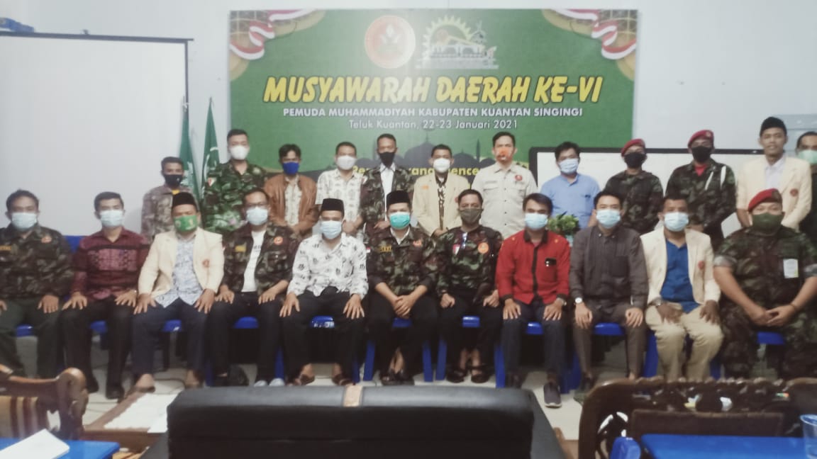 Musda Ke VI, Febri Mahmud Kembali Nahkodai DPD Pemuda Muhammadiyah Kuantan Singingi Periode 2021-2024