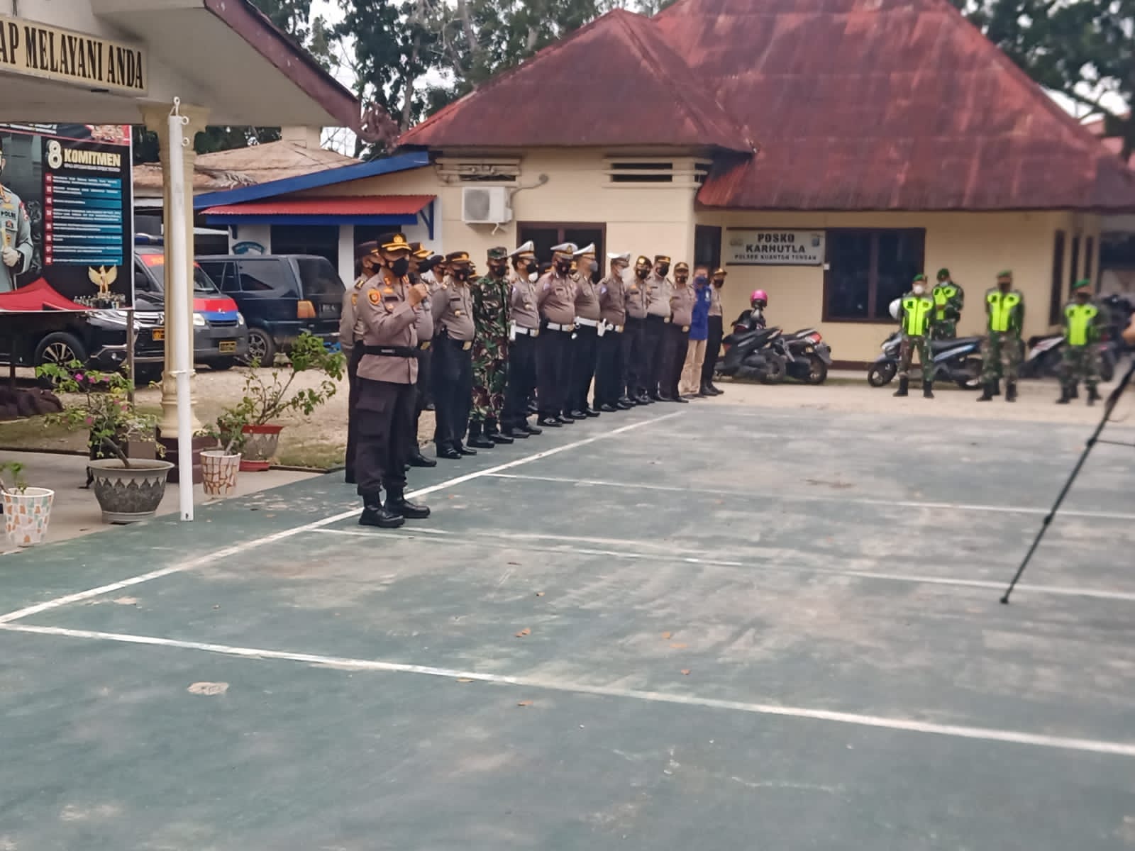 Amankan Malam Pergantian Tahun, Polres Kuansing Libatkan Seluruh Personel Yang Tersebar di Kabupaten Kuansing