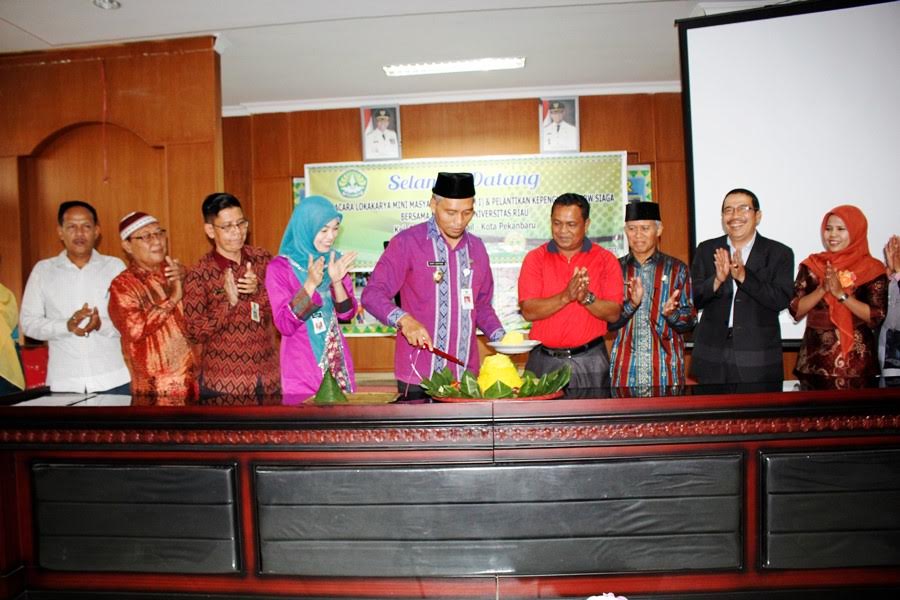 Buka Lokakarya, Wakil Walikota Pekanbaru Ajak Tingkatkan Kesehatan