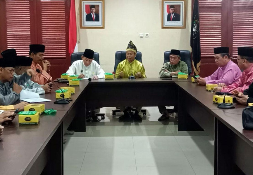 Serius Maju Pilkada Pekanbaru, dr Rahmansyah Kunjungi LAMR Minta Tunjuk Ajar