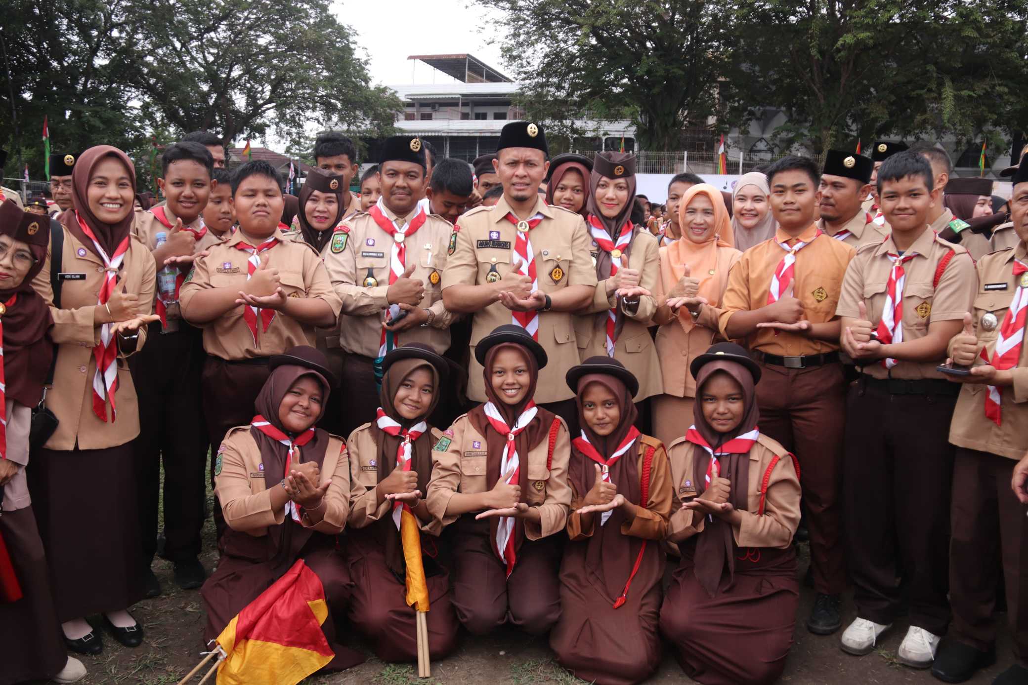 Bina Karakter Generasi Muda, Pengurus Gerakan Pramuka Pekanbaru Periode 2025-2030 Dilantik
