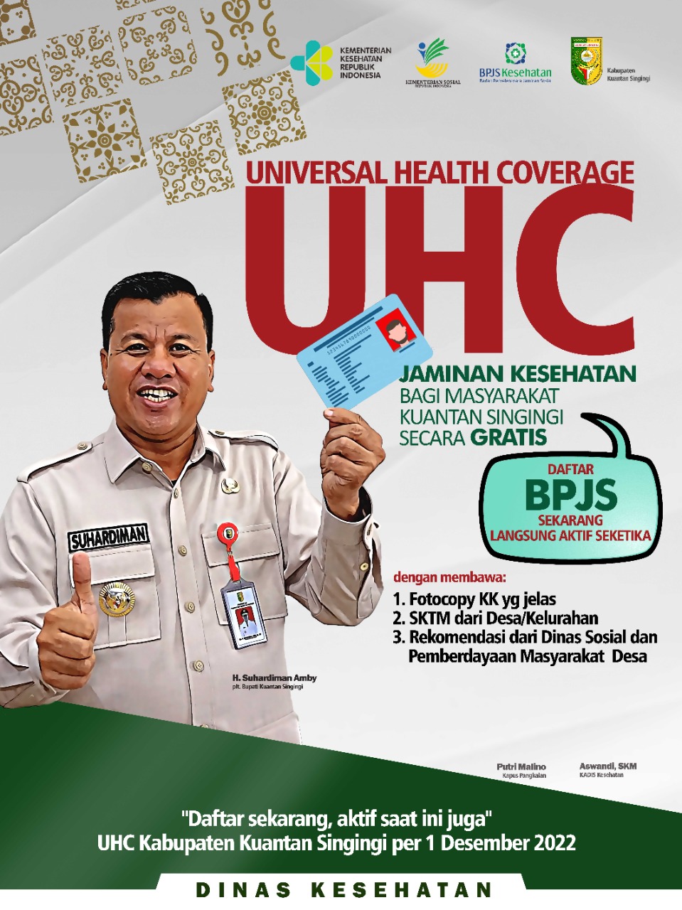 Cukup Dengan KTP, Masyarakat Bisa Berobat GRATIS