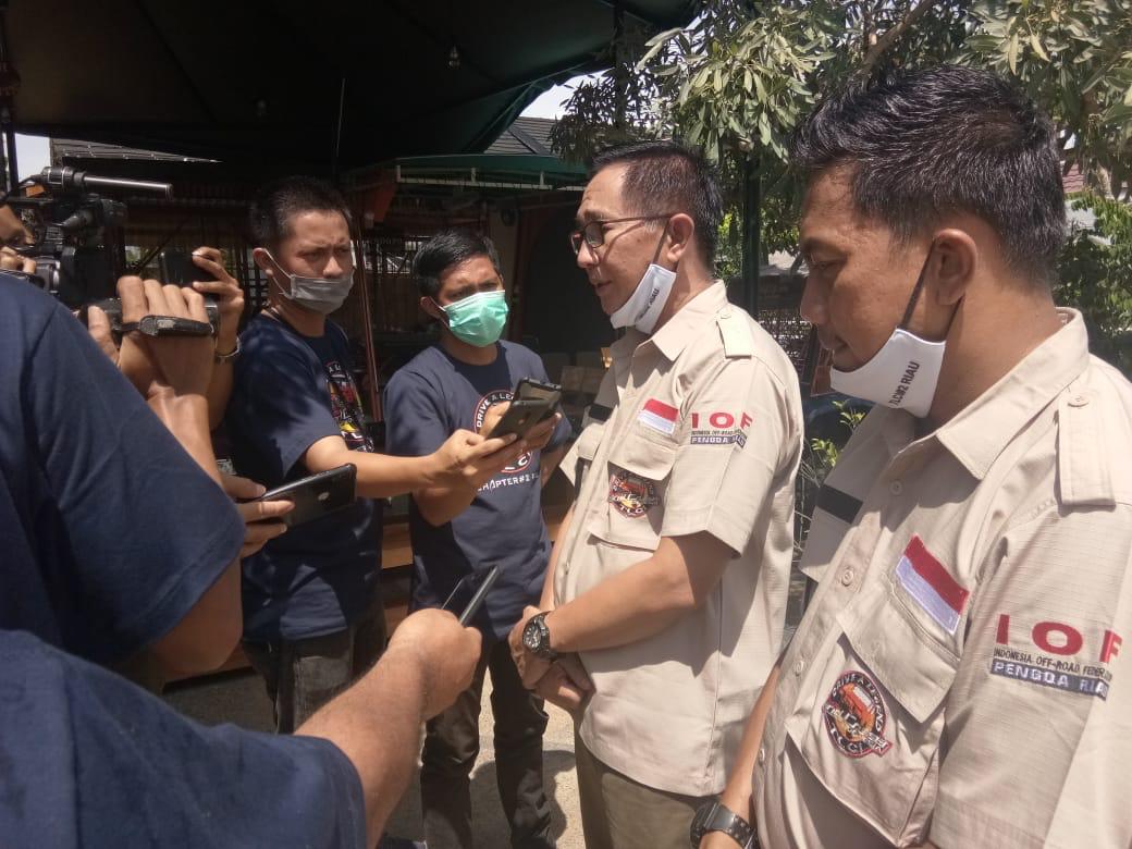 Tertib Prokes, Kepengurusan TLCI Chapter#2 Riau Masa Bhakti 2020-2024 Resmi Dikukuhkan Secara Visual. HM Marwan : Kita Akan Tancap Gas