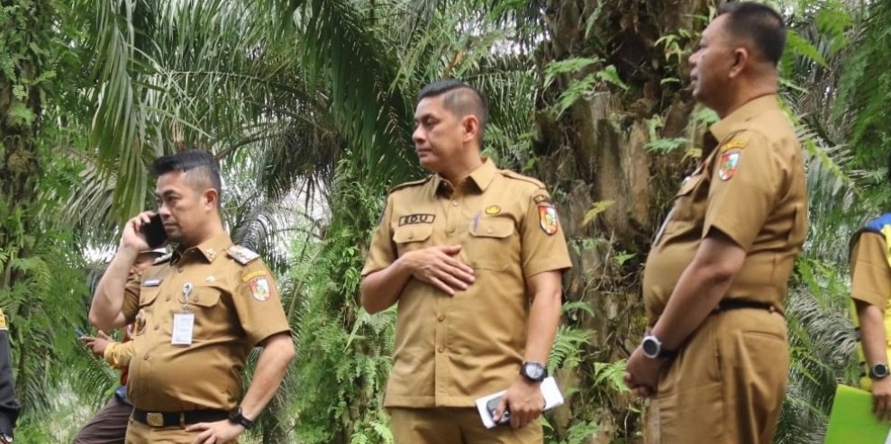 Kadis PUPR Dampingi Pj Wali Kota Tinjau Progres Pembangunan Jalan Baru di Rumbai Barat