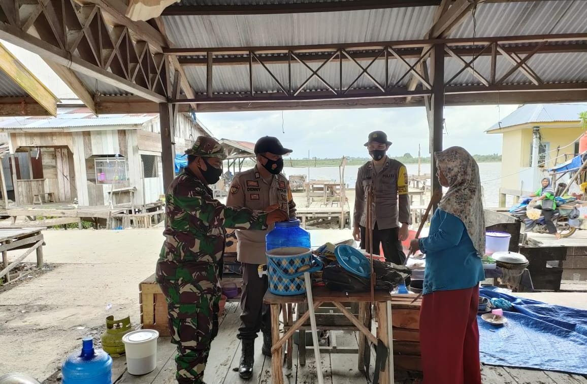 Gandeng TNI, Polsek Teluk Meranti Gencar Operasi Yustisi