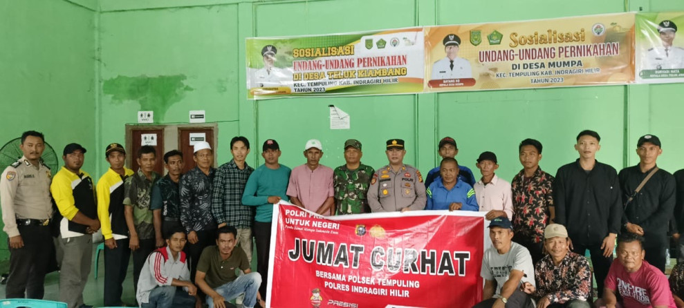 Masyarakat Sampaikan Ini Pada Jumat Curhat Polsek Tempuling