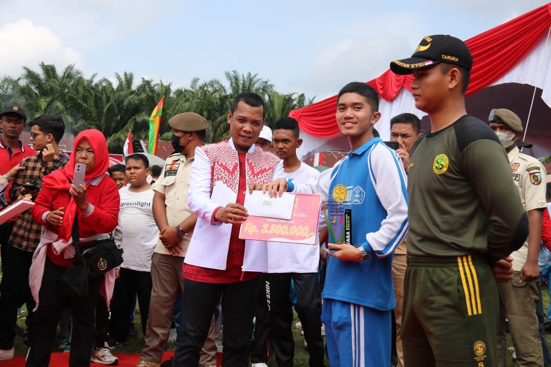 Dihadiri Pj Wali Kota, Kegaiatan Kampung Merah Putih Sialang Munggu Sangat Meriah