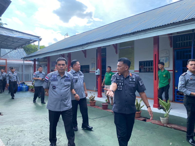 Rombongan Kanwil Kemenkumham Perwakilan Riau Tinjau Tanah Hibah Pemkab Kuansing Untuk Pembangunan Lapas Kelas II B Teluk Kuantan