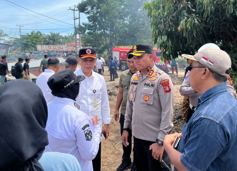 Redam Kerusuhan di Tumang, Kapolres Siak Serukan Penyelesaian Damai
