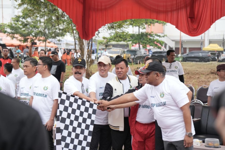 Bupati: Kota Jalur Fun Run Ajang Silaturahmi Dan Sosialisasi Karhutla