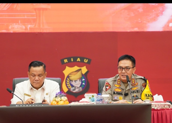 Kapolda Riau Pimpin Rapat Koordinasi Event Riau Bhayangkara Run 2024