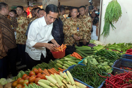 Jokowi: Saya Protes Kalau Ada yang Bilang Harga di Pasar Mahal