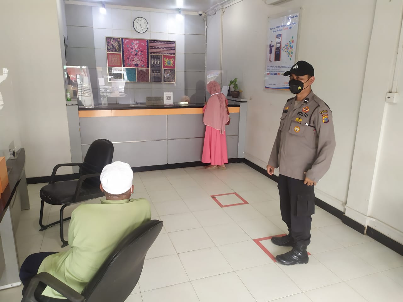 Antisipasi C3 dan Sosialisasi Prokes, Polsek Langgam Giatkan Patroli