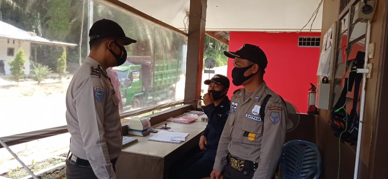 Polsek Langgam Ajak Masyarakat Jaga Kamtibmas dan Tetap Terapkan Prokes