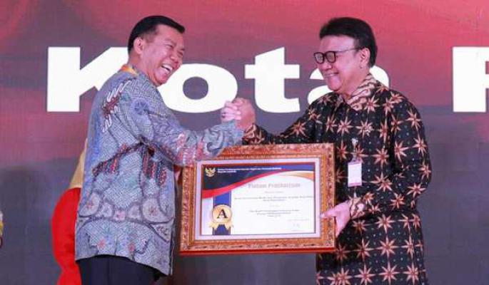 DPMPTSP Kota Pekanbaru Raih Predikat Layanan Prima dari Kemenpan RB