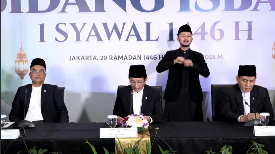 Pemerintah Tetapkan 1 Syawal 1446 H Jatuh pada 31 Maret 2025