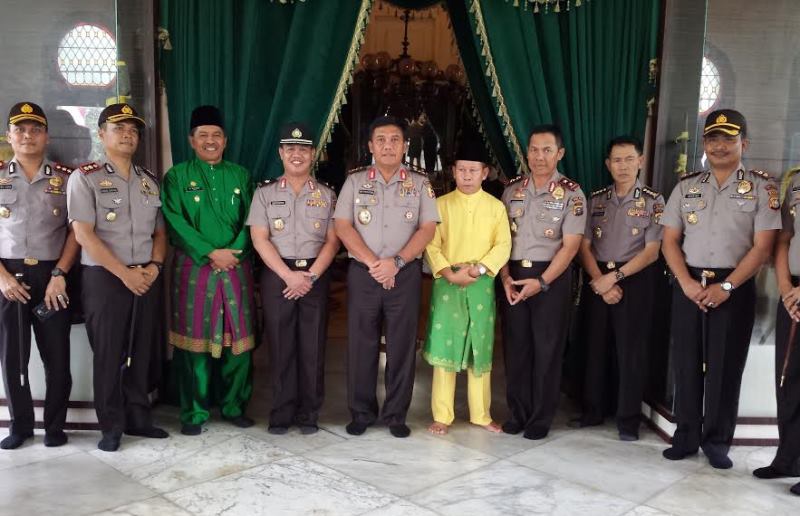 Irwasum Mabes Polri Komjen Pol Dwi Prayitno Kunjungi Istana Siak