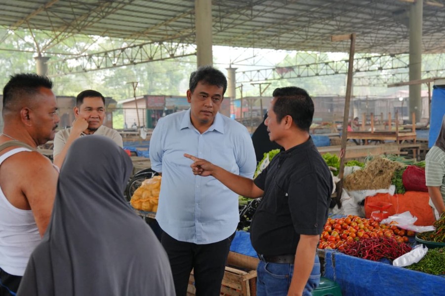 Plt Bupati Tinjau Pasar Modern, Serap Keluhan Pedagang