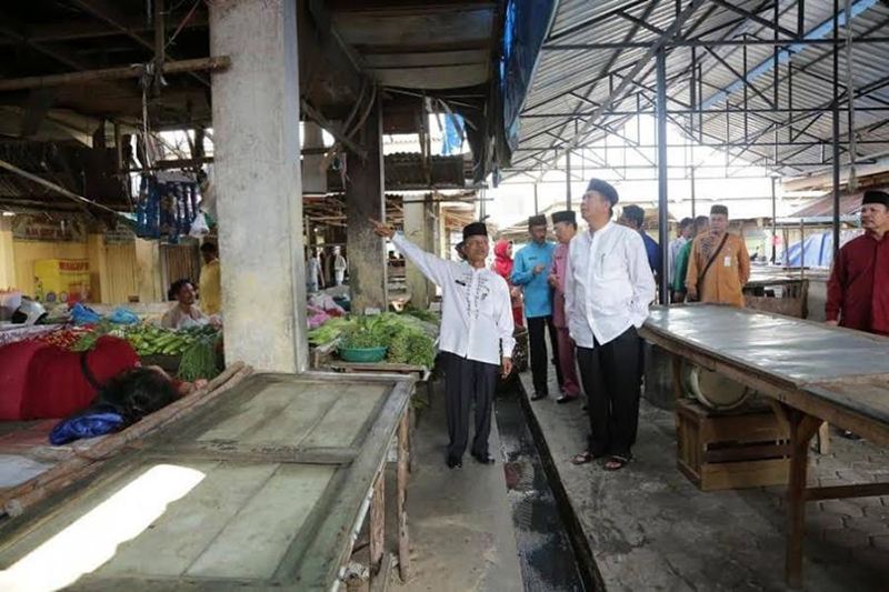 Kawasan Pasar Agus Salim Terus Dibenahi, Bakal Jadi Icon Wisata Baru Pekanbaru
