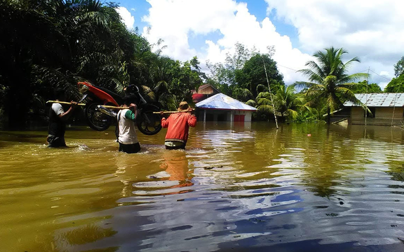 Wakil Rakyat Sindir Pemkab Kuansing Sekadar Meninjau Korban Banjir Tanpa Memberi Bantuan