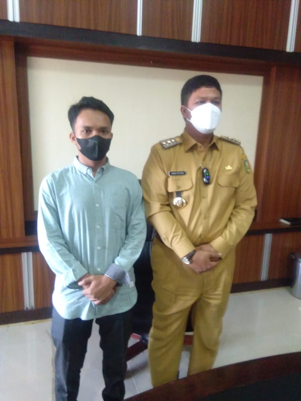 Lulus Kuliah Ke Mephi University Rusia   M. Azizzan Di Support Bupati Kuansing