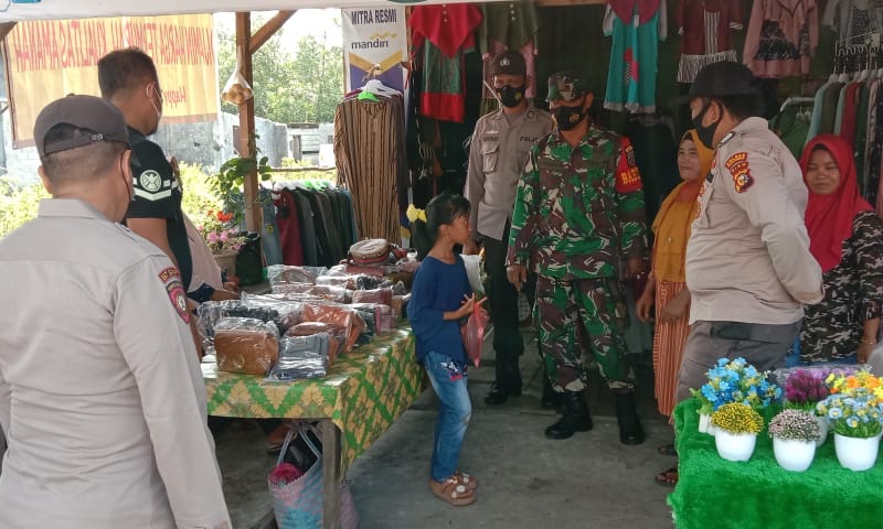 Razia Masker, Polsek Kuala Kampar Beri Teguran Kepada Pelanggar