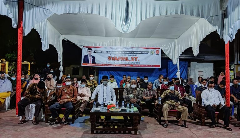 Syafril Jemput Aspirasi Masyarakat Desa Pulau Banjar Kari Kecamatan Kuantan Tengah