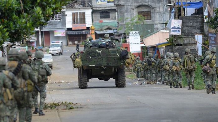 AU Salah Jatuhkan Bom di Kota Marawi dan Tewaskan 10 Tentara Filipina