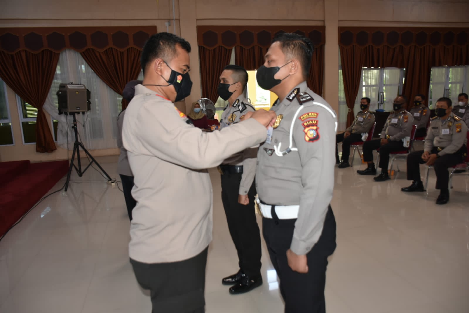 Sebelum Gelar Operasi, Waka Polres Kuansing Buka Latihan Pra Operasi Keselamatan Lancang Kuning 2022 