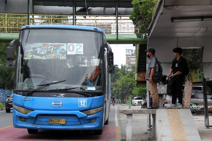 Gratis! Pelajar Pekanbaru Bisa Naik Bus TMP Tanpa Bayar Mulai Hari Ini