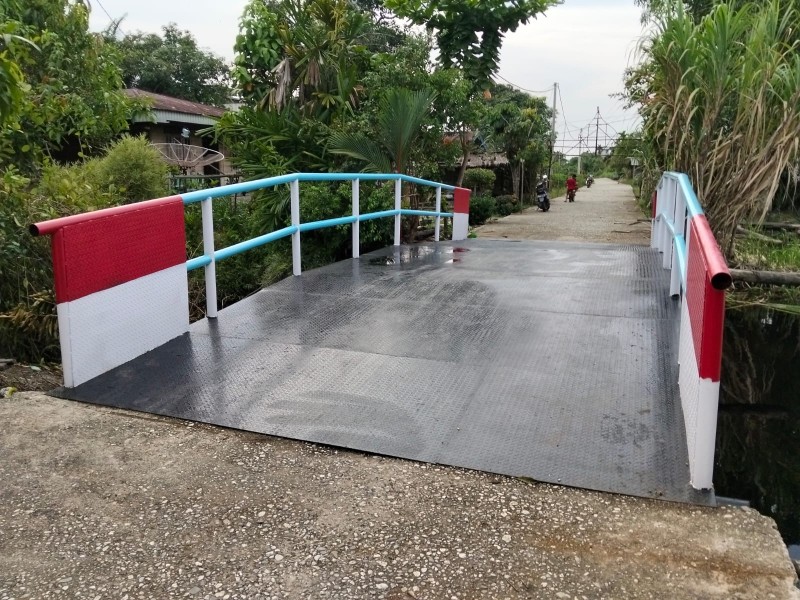 Pembangunan Tuntas, Jembatan Presisi Jadi Akses Vital Baru Masyarakat Teluk Meranti