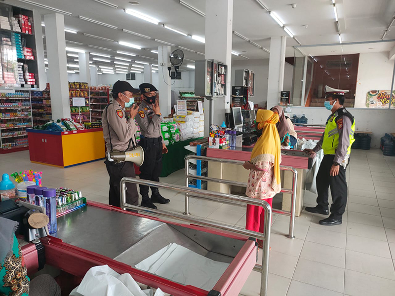 Polsek Pangkalan Kuras Harap Masyarakat Tak Langgar Protokol Kesehatan