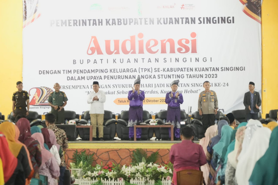 Ditelantarkan 9 Hampir Tahun;  Bupati Gelar Audensi Sempena HUT Kuansing di Gedung Abdoer Rauf
